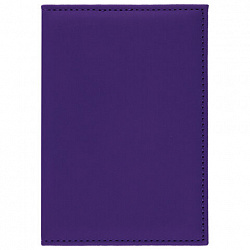 Обложка для паспорта "Passport map", экокожа soft-touch, фиолетовая, STAFF, 238762