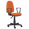 Кресло BRABIX "Prestige Start MG-312", эргономичная спинка, ткань, оранжевое, 531922