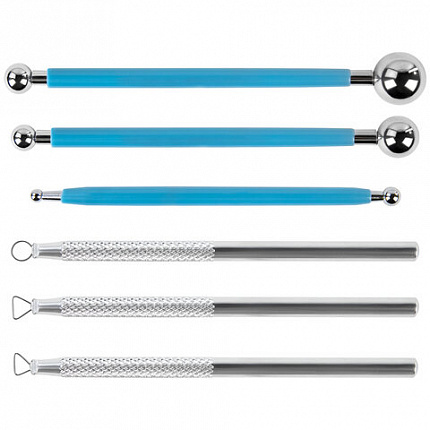 Набор инструментов для лепки и моделирования, 22 шт. в пластиковой тубе, BRAUBERG ART CLASSIC, 271174