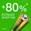 Батарейки КОМПЛЕКТ 2 шт., GP Ultra G-Tech, AA (LR6,15А), алкалиновые, пальчиковые, 15AUA21-2CRSBC2