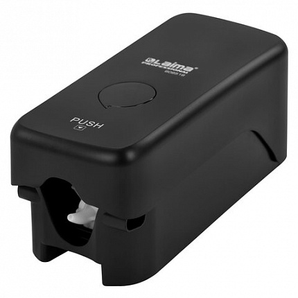 Дозатор для жидкого мыла LAIMA PROFESSIONAL PREMIUM BLACK, НАЛИВНОЙ, 0,5 л, черный, ABS-пластик, 609518