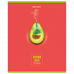 Тетрадь предметная "AVOCADO" 48 л., глянцевый лак, ХИМИЯ, клетка, BRAUBERG, 404284