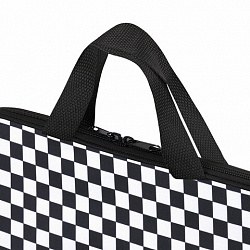 Папка на молнии с ручками BRAUBERG А4, 1 отделение, полиэстер, 20 мм, "Black and White", 272172
