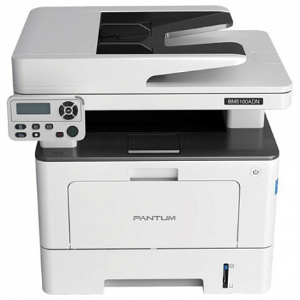 МФУ лазерное PANTUM BM5100ADN "3 в 1", А4, 40 стр./мин., 100 000 стр./мес., ДУПЛЕКС, АПД, сетевая карта