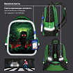 Ранец BRAUBERG FIT, 2 отделения, "Ночной воин", 38х27х14 см, 272023