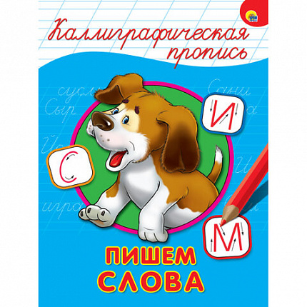 Пропись "КАЛЛИГРАФИЧЕСКАЯ", АССОРТИ, А4, 195х276 мм, 16 стр., ПП