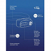 Фонарь налобный аккумуляторный КОСМОС, 3 Вт, LED + 3 Вт, СОВ, Li-ion, заряд от USB, KocH3WDLith