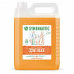 Средство для мытья пола и поверхностей 5 л SYNERGETIC, c дезинфицирующим эффектом, биоразлагаемое, 101500