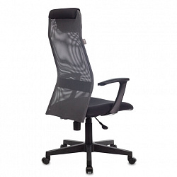 Кресло офисное KB-8, ткань-сетка, темно-серое, TW-04/TW-12, 496676