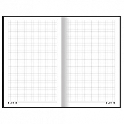 Блокнот А5 (134х206 мм), 80 л., твёрдый, клетка, STAFF, "Аниме", 114409