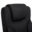 Кресло BRABIX PREMIUM "Adagio EX-551", ткань, пятилучие металл, черное, 532938