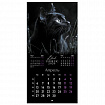 Календарь настенный перекидной 2026 г., BRAUBERG, 12 листов, 28,5х28,5 см, "Black esthetic", 116927