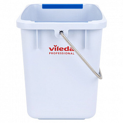 Ведро 6 л, VILEDA PROFESSIONAL "Цветовое кодирование" 28х17,5х21,5 см, для тележек, 120943