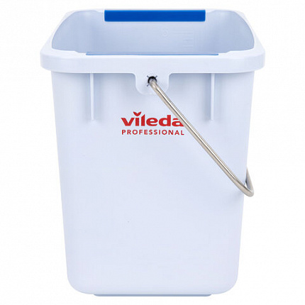 Ведро 6 л, VILEDA PROFESSIONAL "Цветовое кодирование" 28х17,5х21,5 см, для тележек, 120943