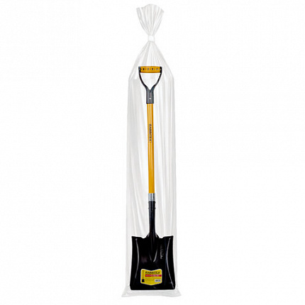 Лопата совковая стальная 23х28 см, ОБЩАЯ ДЛИНА 115 см, черенок стекловолокно, V-ручка, RABBITEX (РАББИТЕКС) "FIBERGLASS", 700484