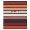 Тетрадь А5 48 л. BRAUBERG скоба, линия, обложка картон, "LINE" (микс в спайке), 404384