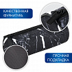 Пенал-тубус BRAUBERG, мягкое покрытие, мягкий, "Черный мрамор", 22х8 см, 271569