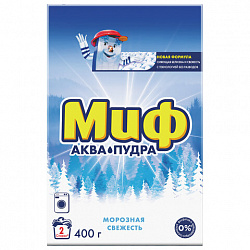 Стиральный порошок-автомат 400 г, МИФ 3 в 1, "Морозная свежесть"