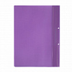 Скоросшиватель пластиковый с перфорацией STAFF, А4, 100/120 мкм, фиолетовый, 271720
