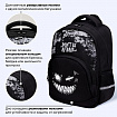 Рюкзак BRAUBERG SOFT, 2 отделения, 3 кармана, "Не бойся", СВЕТЯЩИЙСЯ, 40х31х15 см, 271364