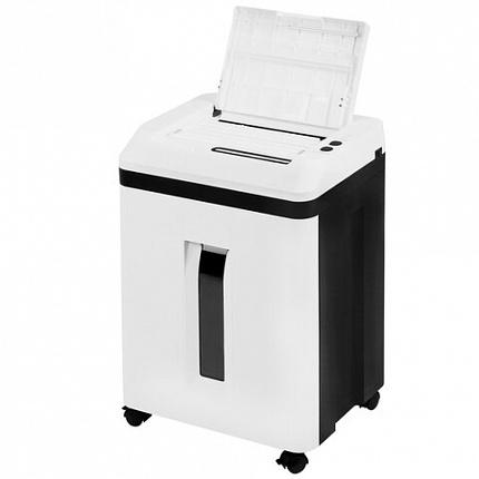 Уничтожитель (шредер) с автоподачей BRAUBERG PROFESSIONAL AUTO CM-150m, HeavyDuty, 5 уровень секретности, 2х13 мм, корзина 20 литров, 533131