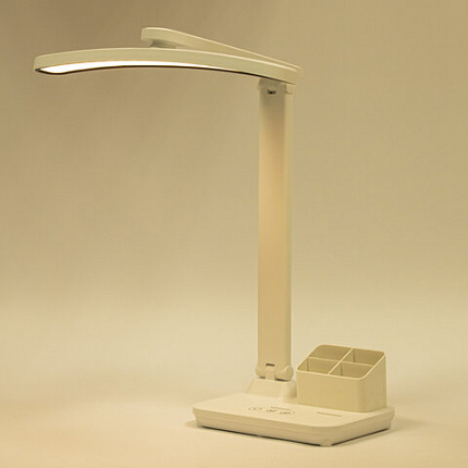 Настольная лампа / светильник беспроводная SONNEN PT-401, органайзер, USB, LED, 5 Вт, 3 режима, 238779