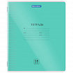 Тетрадь пластиковая обложка (прозрачная) 18 листов, клетка, BRAUBERG "Smart Cover", АССОРТИ (микс в спайке), 405030