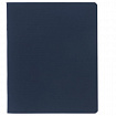 Тетрадь А5 48л. HATBER скоба, линия, Soft-touch ламинация, SoloMatte_Сапфир, 092751, 48Т5лВ2