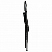Стул складной BRABIX "Golf Plus CF-003 КОМФОРТ", чёрный каркас, чёрная ткань, 532889