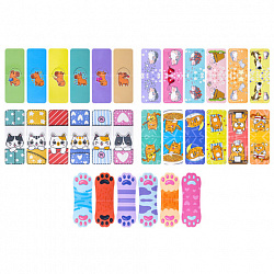 Закладки для книг МАГНИТНЫЕ, "АССОРТИ 5 ДИЗАЙНОВ ЗВЕРЯТА", 6 штук, 35x25 мм, FUNSTER (ФАНСТЕР), 116651