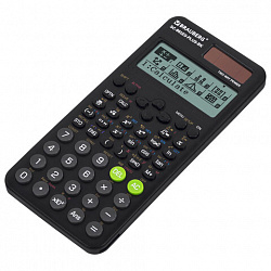 Калькулятор инженерный BRAUBERG SC-991ES-PLUS-BK (164х80 мм), 552 функции, 10+2 разряда, ЧЕРНЫЙ, 272651