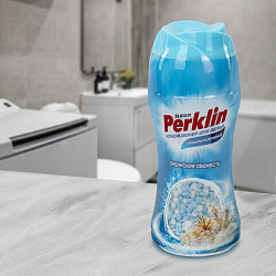 Кондиционер (концентрат) для белья, в гранулах, 250 г, PERKLIN (ПЕРКЛИН) SUPER "Океанская свежесть", 25 стирок, 609821
