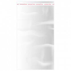 Пакеты БОПП с клеевым клапаном, КОМПЛЕКТ 100 штук, 6х8 + 3 см, 25 мкм, BRAUBERG, 700414