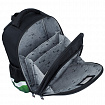 Ранец BRAUBERG KIDS STANDARD, 2 отделения, "Зеленый город", 36х28х14 см, 274428