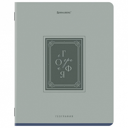 Тетради предметные, КОМПЛЕКТ 12 ПРЕДМЕТОВ, 48л, рельефный картон, BRAUBERG, ВИНТАЖ, 405603