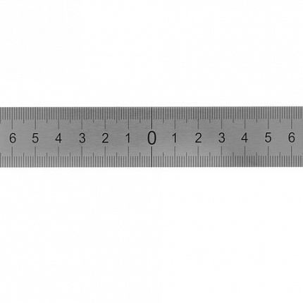 Линейка металлическая 30 см СУПЕРПРОЧНАЯ, ПВХ-чехол, ГРАНДМАСТЕР, 210813