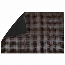 Коврик придверный 60х90 см, ВЕНГЕ пластиковый грязезащитный толщина 10 мм "ТРАВКА", PRIMILA (ПРИМИЛА), 701067