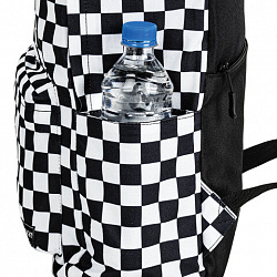 Рюкзак HEIKKI POSITIVE (ХЕЙКИ) универсальный, карман-антивор, Black and White, 42х28х14 см, 272543