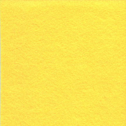 Цветной фетр МЯГКИЙ 500х700 мм, 2 мм, плотность 170 г/м2, рулон, желтый, ОСТРОВ СОКРОВИЩ, 660629