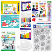 Набор подарок для развития и творчества BRAUBERG ART BOX "С НОВЫМ ГОДОМ и РОЖДЕСТВОМ!", 15 предметов, 881131