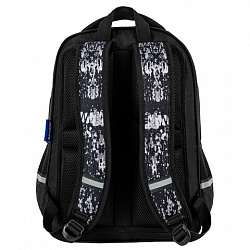 Рюкзак BRAUBERG SOFT, 2 отделения, 3 кармана, "Don't be afraid", СВЕТЯЩИЙСЯ, 40х31х15 см, 271364