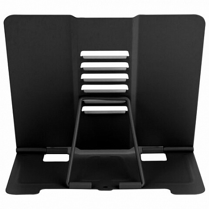 Подставка для книг и учебников ЮНЛАНДИЯ "Space", регулируемый угол наклона, металл, 237577