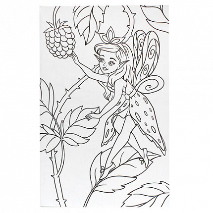 Раскраска "МАКСИ-РАСКРАСКА", АССОРТИ, 340х485 мм, 20 стр., внутренний блок 100 г/м2, ПП