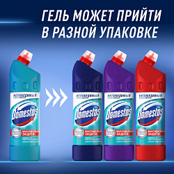 Чистящее средство 1 л, DOMESTOS (Доместос) "Свежесть Атлантики", с отбеливающим эффектом