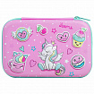Пенал BRAUBERG KIDS большой удобный с откидной планкой, EVA, 22х15х4 см, "Unicorn dreams", 271557