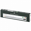Карандаш чернографитный FABER-CASTELL, 1 шт., "Grip 2001", HB, трехгранный, с ластиком, 117200