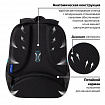 Ранец BRAUBERG FIT, 2 отделения, Speed increase, 38х27х14 см, 273109