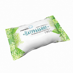 Мыло туалетное 100 г, "Натуральное", (Меридиан), МИНПРОМТОРГ