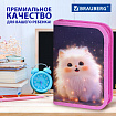 Пенал BRAUBERG, 1 отделение, 2 откидные планки, полиэстер, 21х14 см, "Маленькая прелесть", 273527