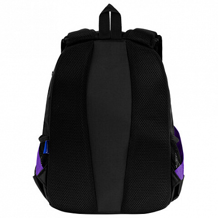 Рюкзак BRAUBERG FORCE, 2 отделения, 5 карманов, "Purple bow", 39х28х17 см, 274409